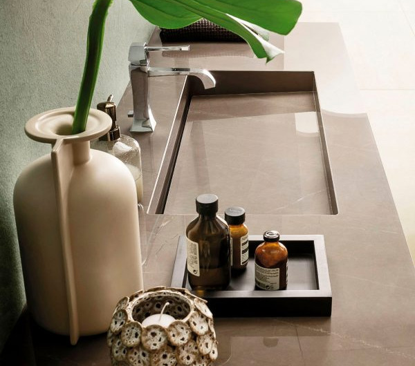 Раковина-столешница для мебели в ванную комнату Riga Arbi. Дизайн сантехники. Дизайнерская сантехника для ванной комнаты